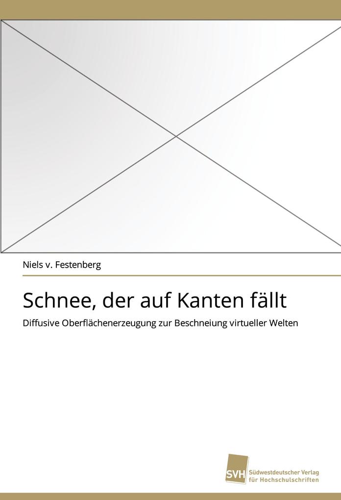 Schnee der auf Kanten fällt