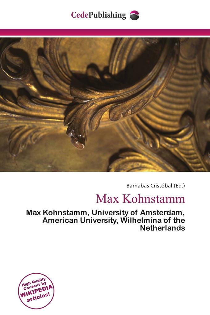 Max Kohnstamm