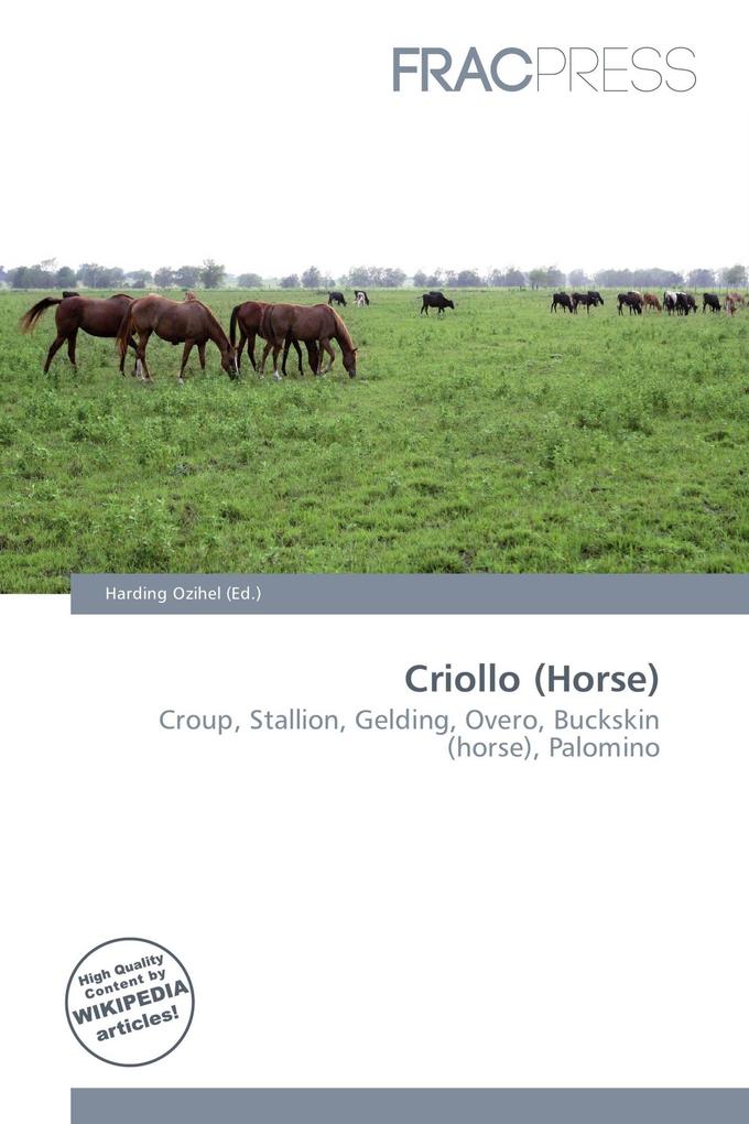 Criollo (Horse)