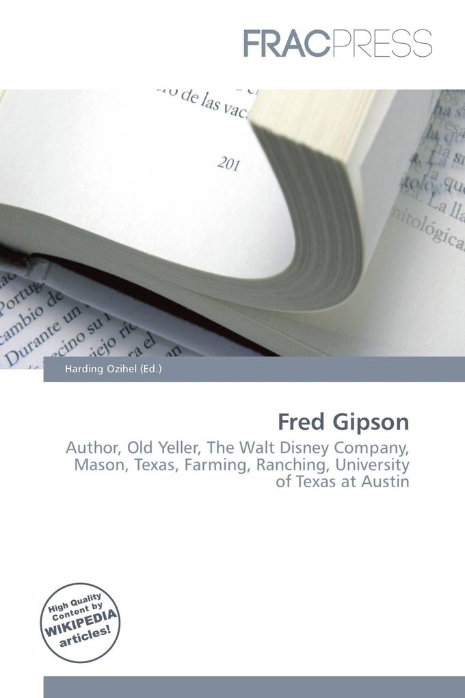 Fred Gipson