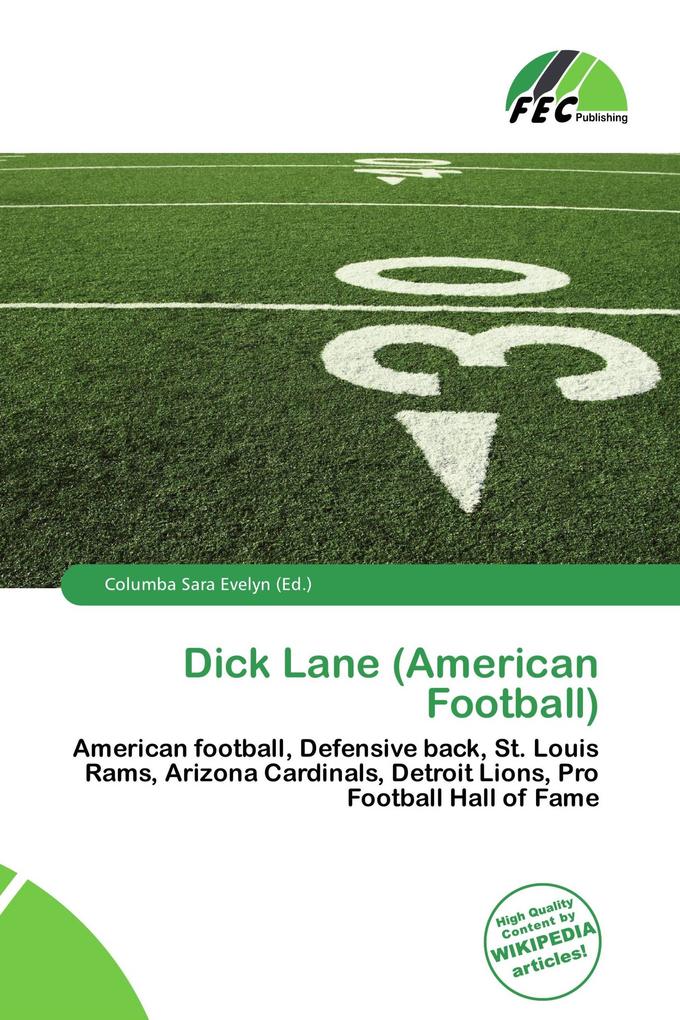 Dick Lane (American Football)