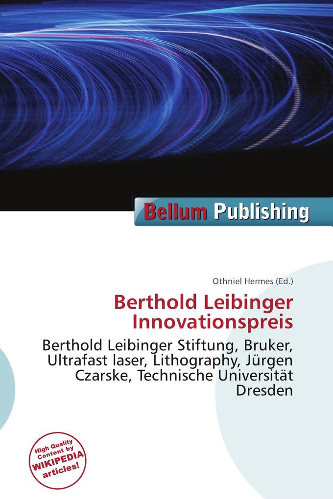 Berthold Leibinger Innovationspreis