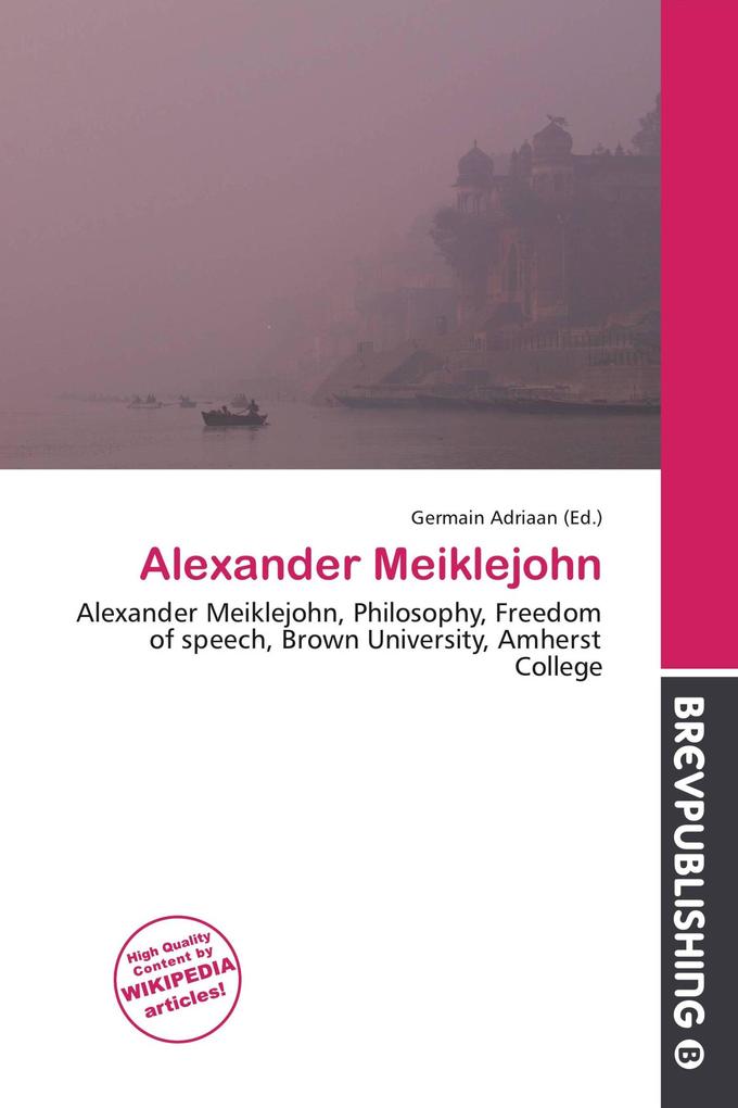 Alexander Meiklejohn