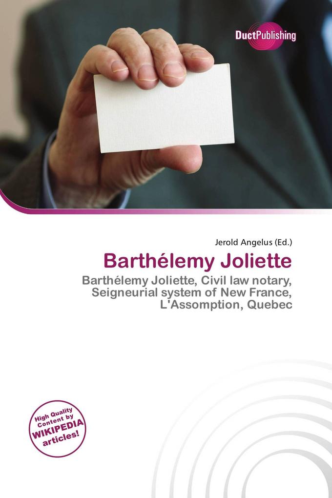 Barthélemy Joliette