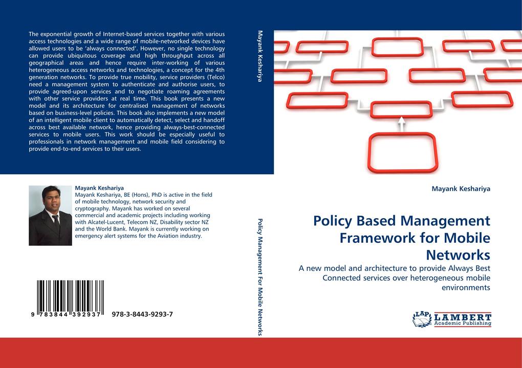 Policy Based Management Framework for Mobile Networks
