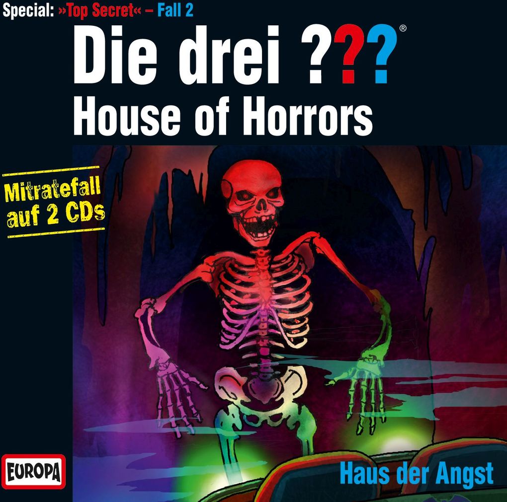 Image of Die drei ??? House of Horrors Haus der Angst (drei Fragezeichen) 2 CDs