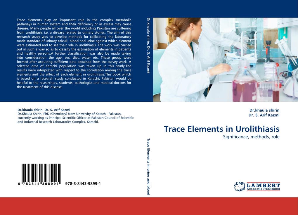 Trace Elements in Urolithiasis