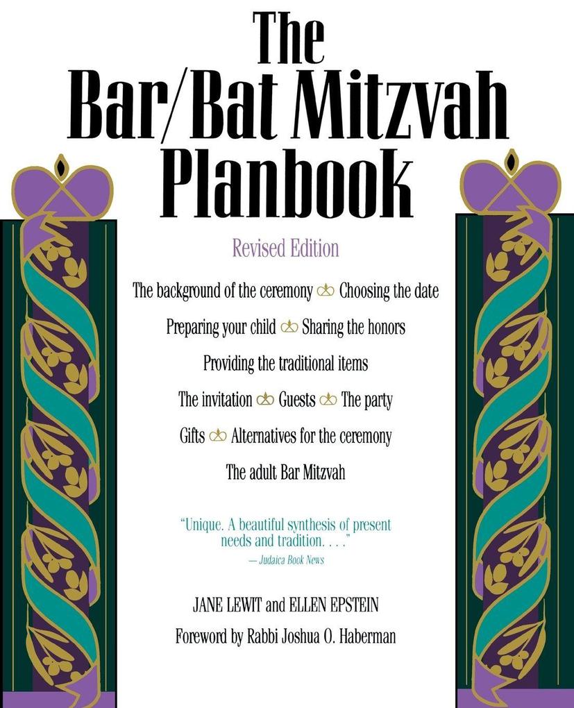 The Bar/Bat Mitzvah Planbook