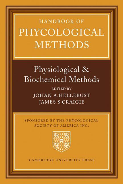 Handbook of Phycological Methods