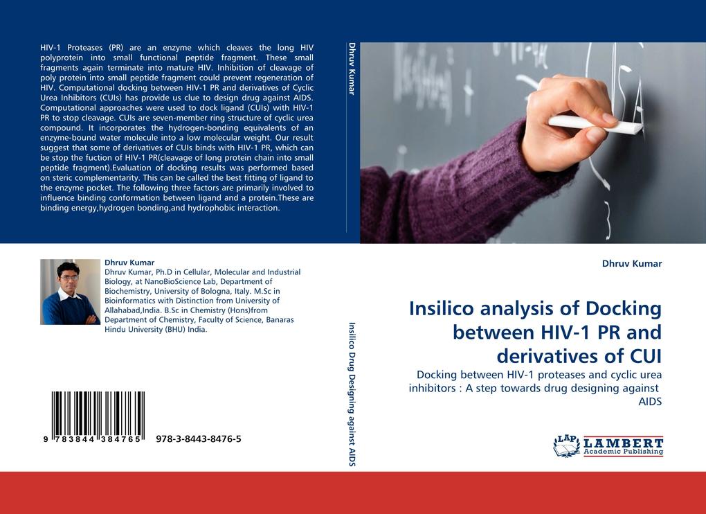Insilico analysis of Docking between HIV-1 PR and derivatives of CUI