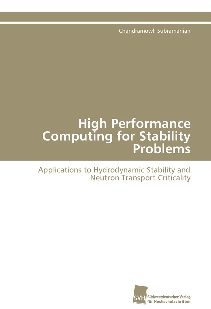 High Performance Computing for Stability Problems