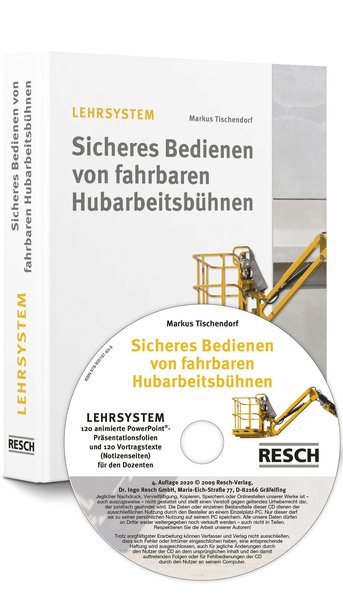 Lehrsystem 'Sicheres Bedienen von fahrbaren Hubarbeitsbühnen'