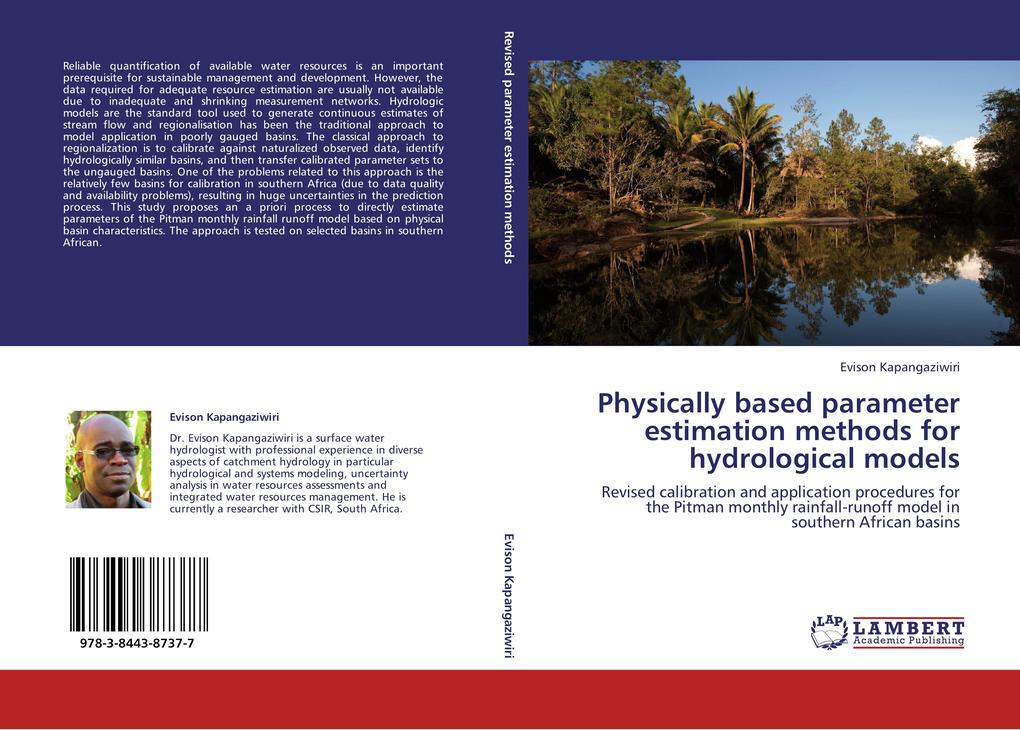 Physically based parameter estimation methods for hydrological models