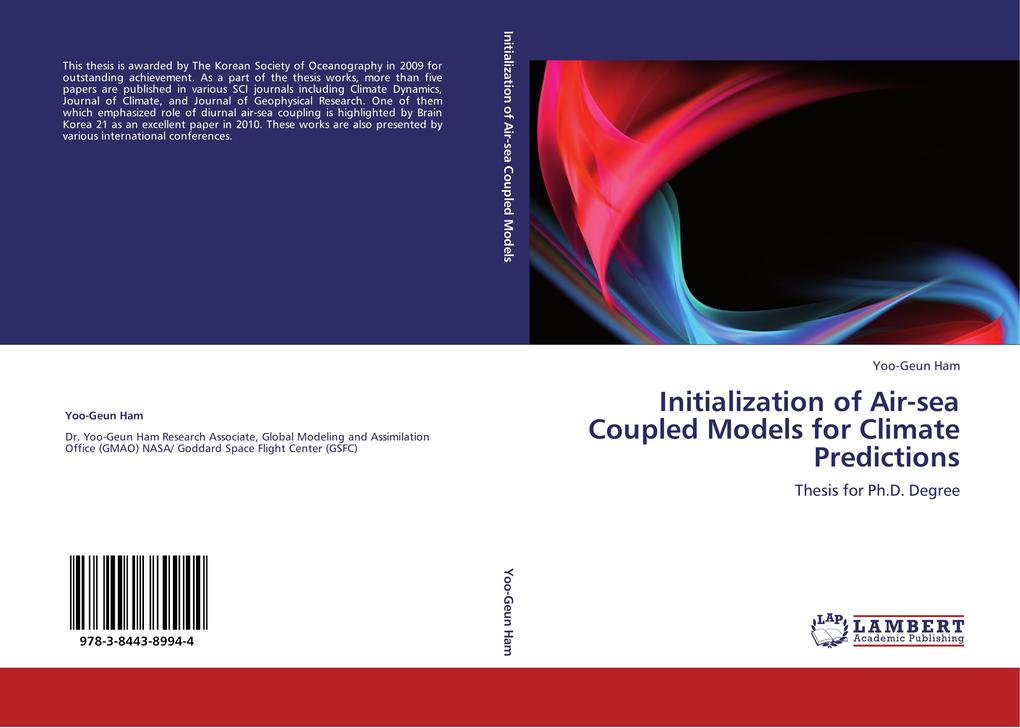 Initialization of Air-sea Coupled Models for Climate Predictions