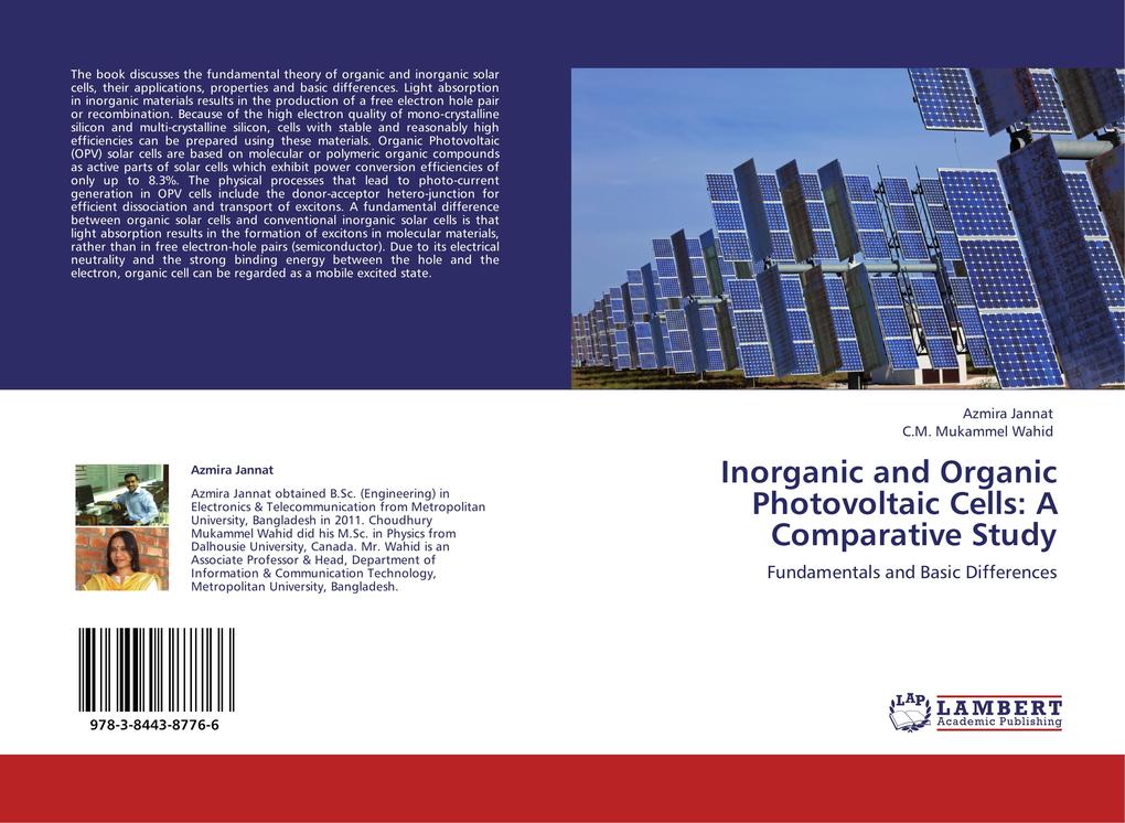 Inorganic and Organic Photovoltaic Cells: A Comparative Study