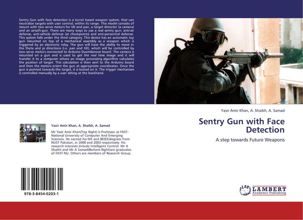 Sentry Gun with Face Detection