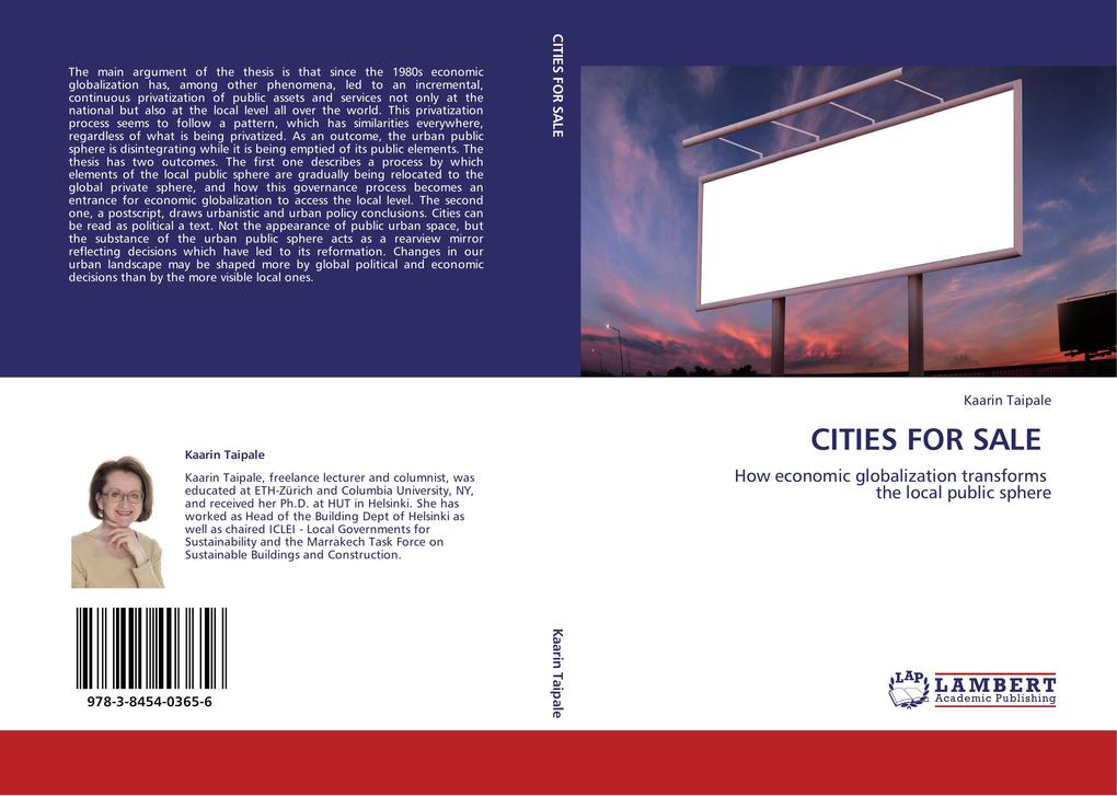 CITIES FOR SALE
