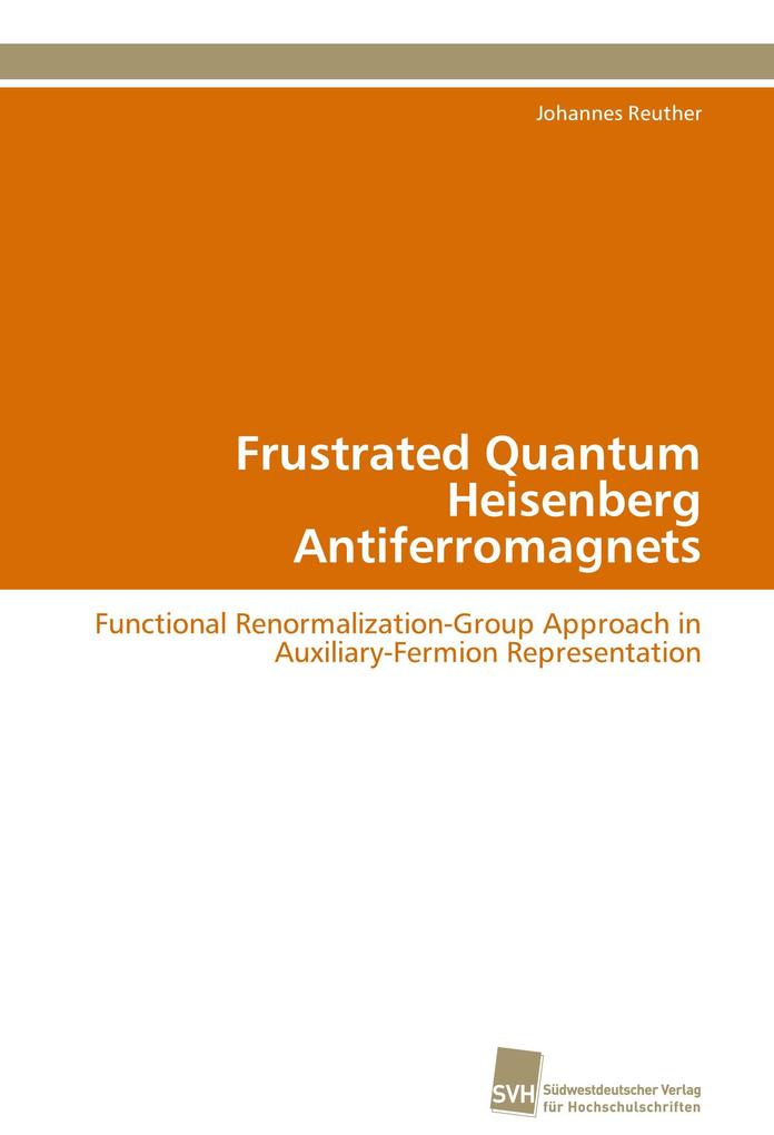 Frustrated Quantum Heisenberg Antiferromagnets