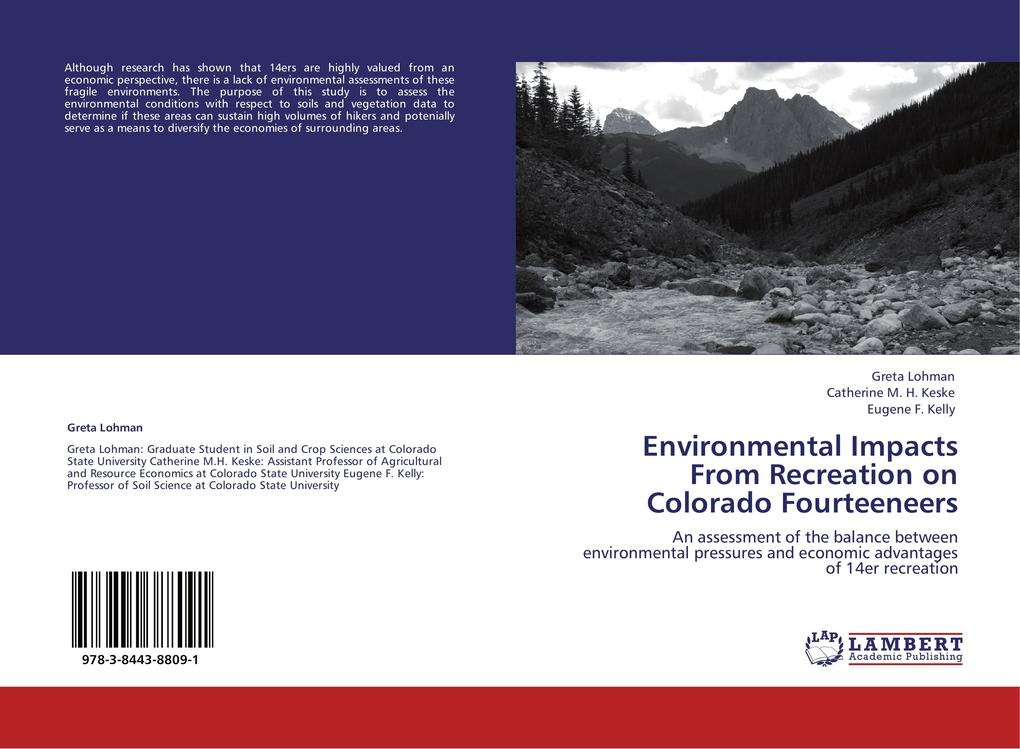 Environmental Impacts From Recreation on Colorado Fourteeneers