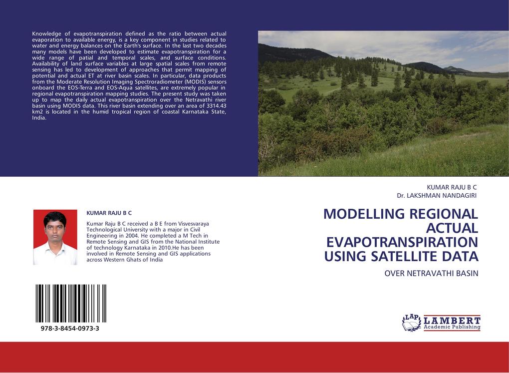 MODELLING REGIONAL ACTUAL EVAPOTRANSPIRATION USING SATELLITE DATA