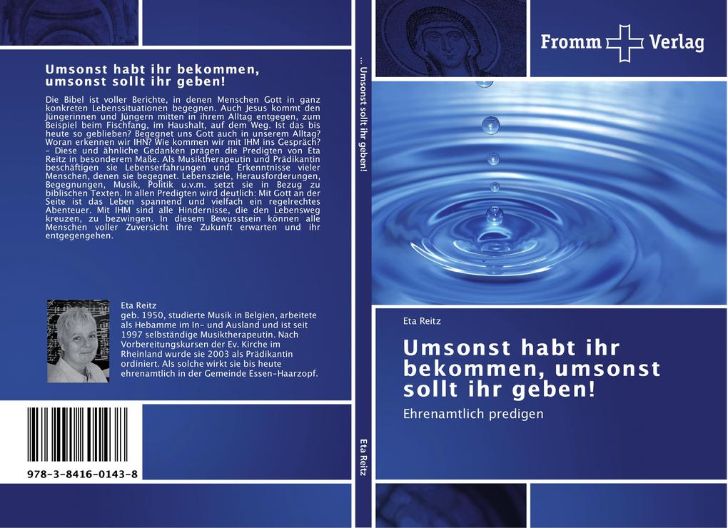 Umsonst habt ihr bekommen umsonst sollt ihr geben!
