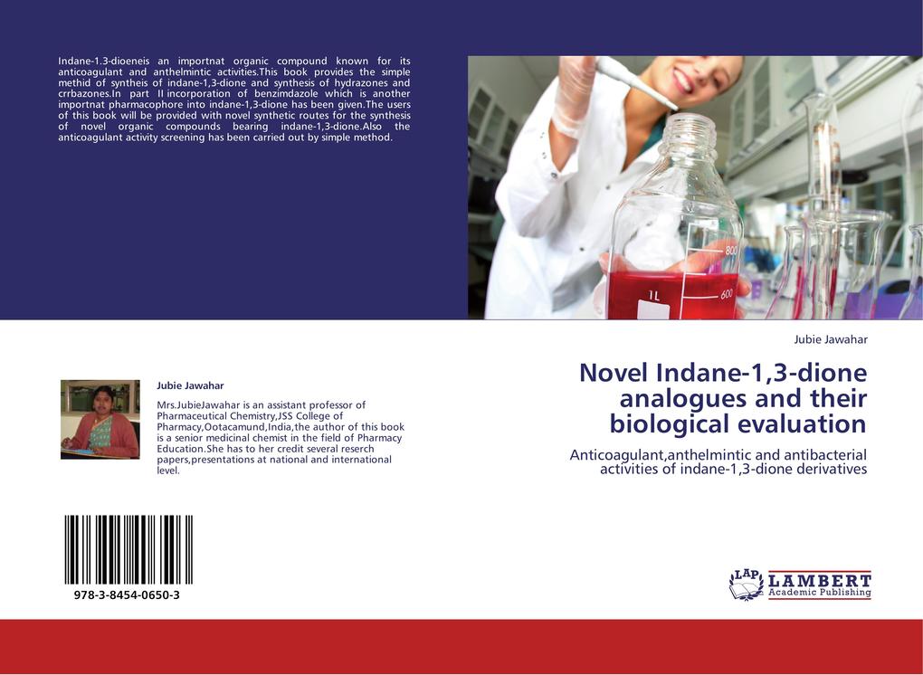 Novel Indane-13-dione analogues and their biological evaluation
