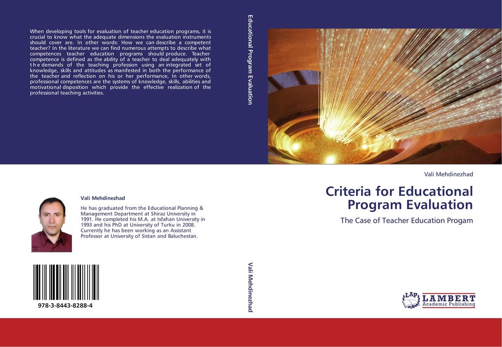 Criteria for Educational Program Evaluation