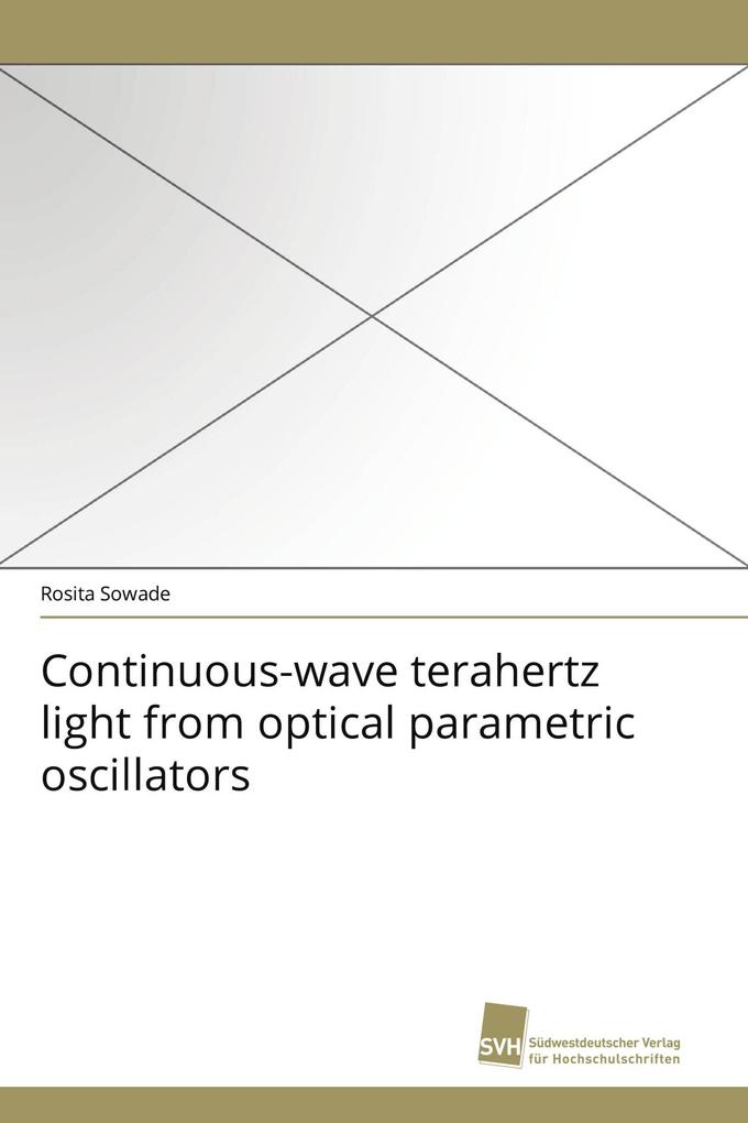 Continuous-wave terahertz light from optical parametric oscillators
