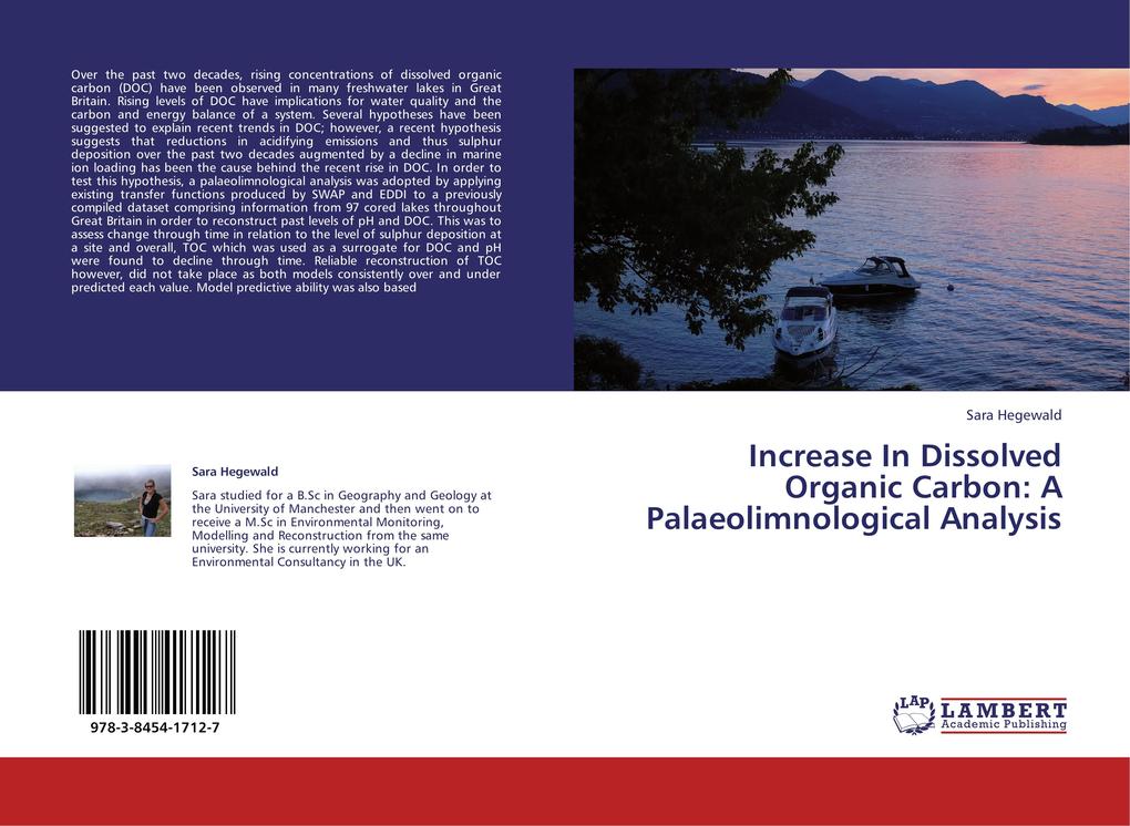 Increase In Dissolved Organic Carbon: A Palaeolimnological Analysis