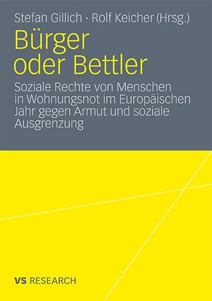 Bürger oder Bettler