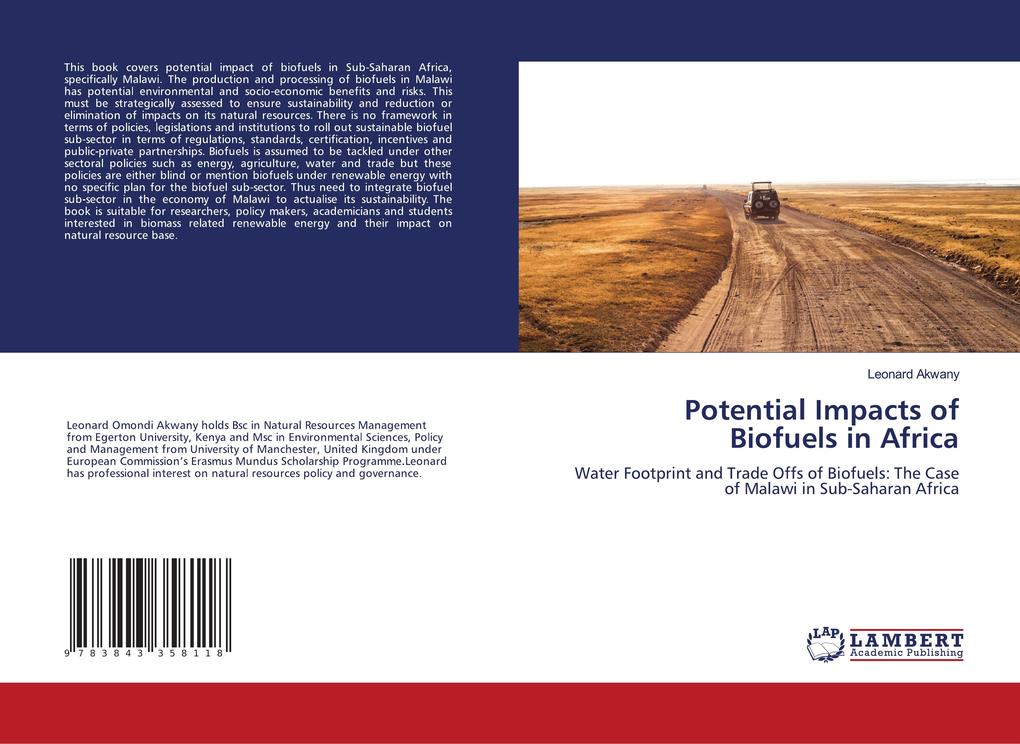Potential Impacts of Biofuels in Africa