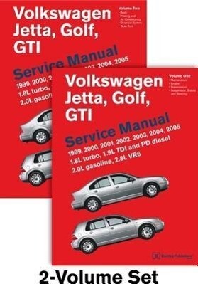 Volkswagen Jetta Golf GTI (A4) Service Manual: 1999 2000 2001 2002 2003 2004 2005: 1.8l Turbo 1.9l Tdi Diesel Pd Diesel 2.0l Gasoline 2.8l