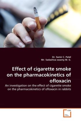 Effect of cigarette smoke on the pharmacokinetics of ofloxacin