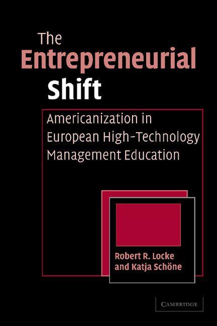 The Entrepreneurial Shift