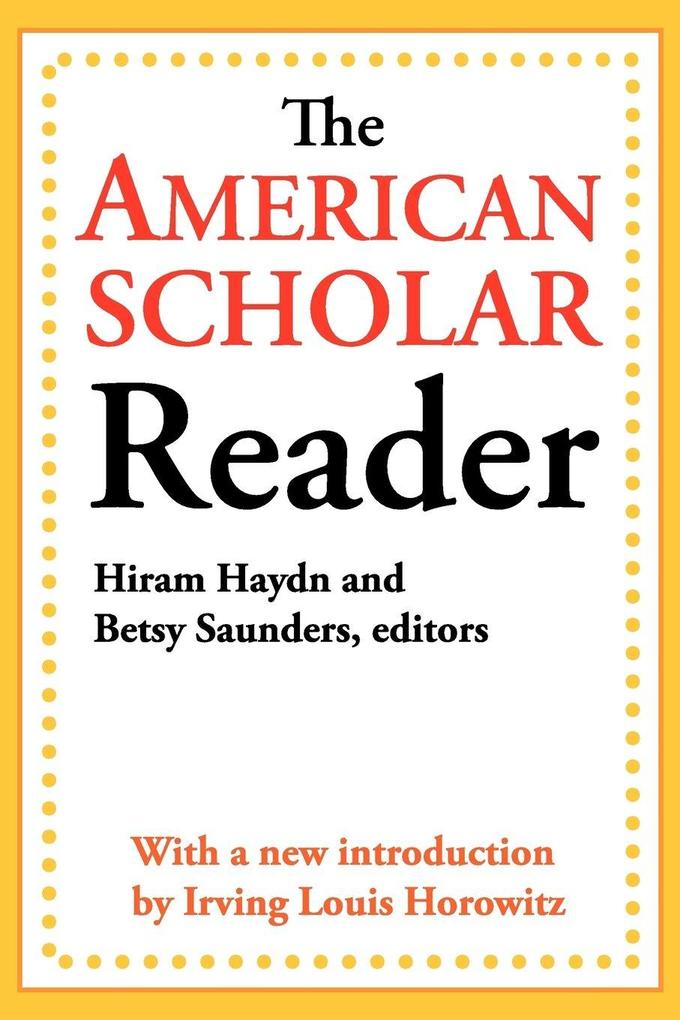 The American Scholar Reader