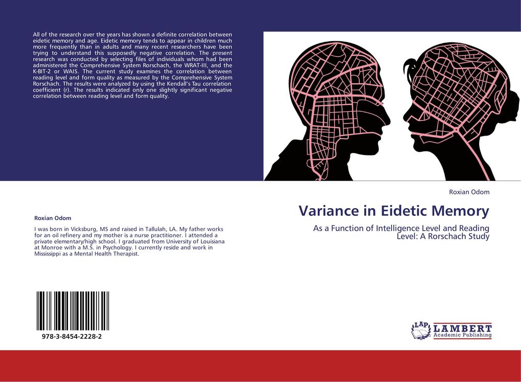 Variance in Eidetic Memory