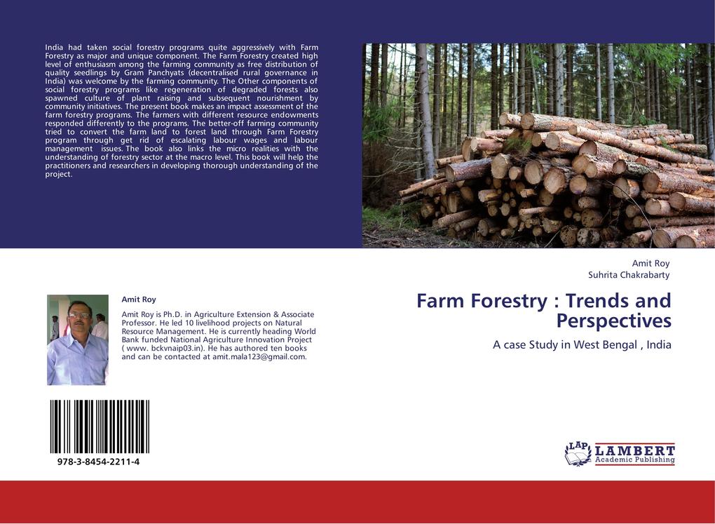 Farm Forestry : Trends and Perspectives - Amit Roy/ Suhrita Chakrabarty