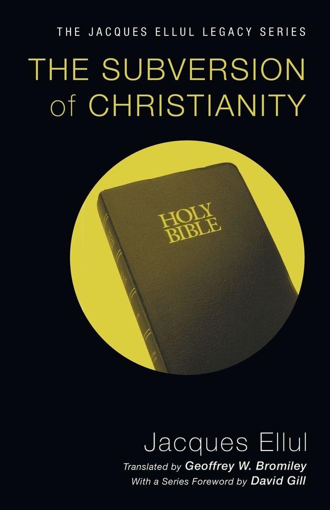 Wipf And Stock The Subversion Of Christianity
