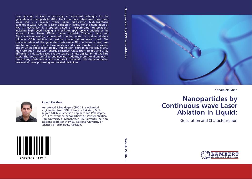 Nanoparticles by Continuous-wave Laser Ablation in Liquid: