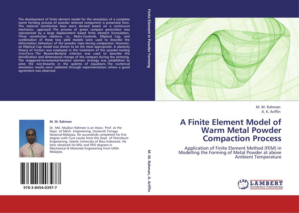 A Finite Element Model of Warm Metal Powder Compaction Process