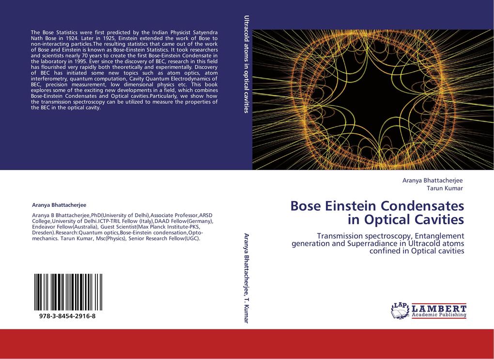 Bose Einstein Condensates in Optical Cavities