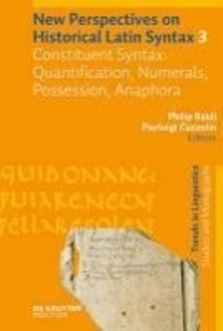 Constituent Syntax: Quantification Numerals Possession Anaphora