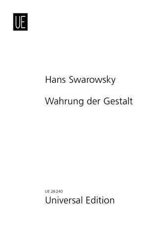 Wahrung der Gestalt