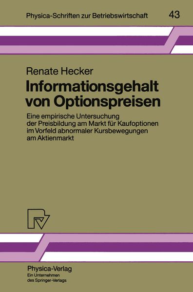 Informationsgehalt von Optionspreisen