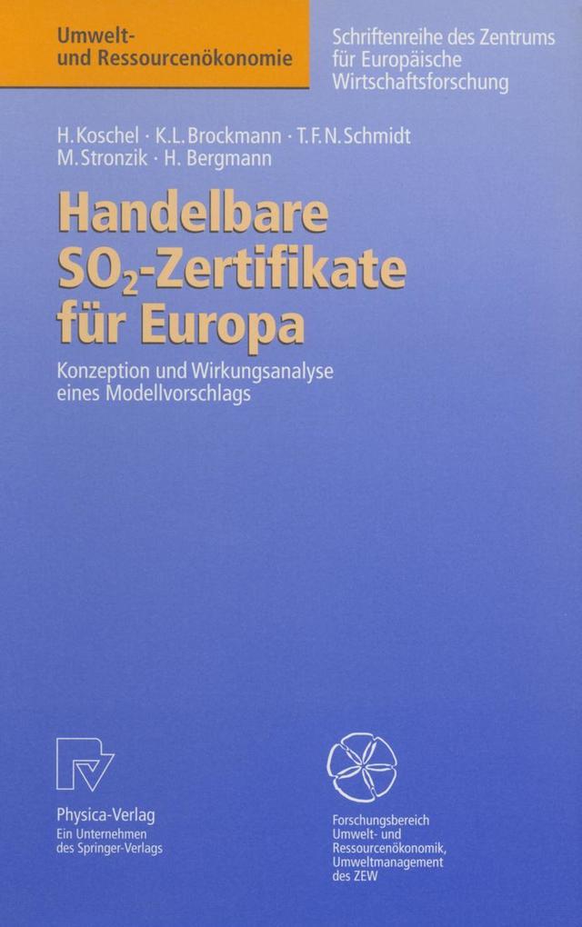 Handelbare SO2-Zertifikate für Europa