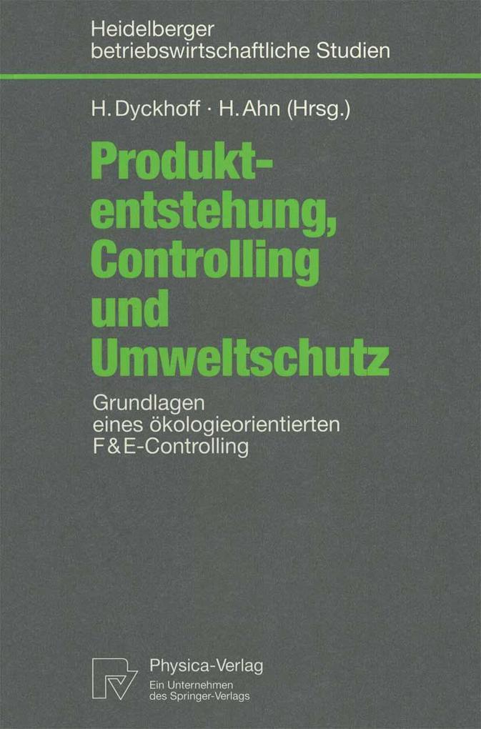 Produktentstehung Controlling und Umweltschutz
