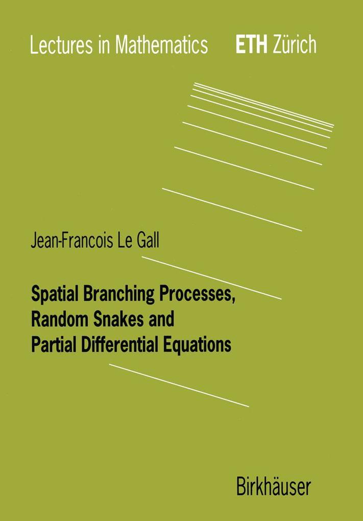 Spatial Branching Processes Random Snakes and Partial Differential Equations