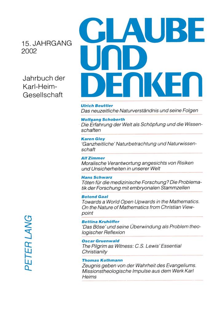 Glaube und Denken