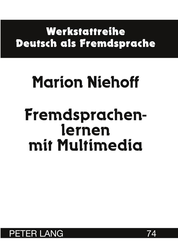 Fremdsprachenlernen mit Multimedia
