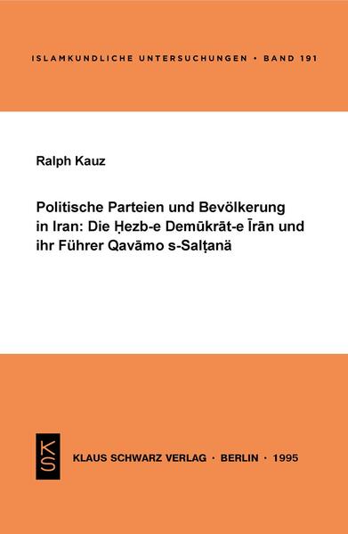 Politische Parteien und Bevölkerung in Iran